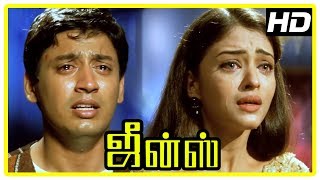 Jeans Movie Scenes  Prashanth decides to cancel wedding after learning the truth  Aishwarya [upl. by Akemal]