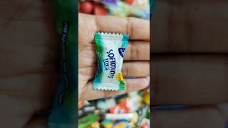 Ice candy 🍬 fizzy frenzy ASMR triggers ASMR minty candy Unwrapping Sounds tasty triggers shorts [upl. by Bernete]