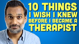 What I wish I knew before I became a psychotherapist [upl. by Aehtorod]