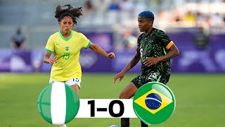 NIGERIA 01 BRAZIL OLYMPICS 2024  ANALYSIS amp REACTION [upl. by Tibbetts]