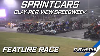 Sprintcars  CPV Speedweek  Warrnambool  1st Jan 2023  ClayPerView Highlights [upl. by Devonne697]