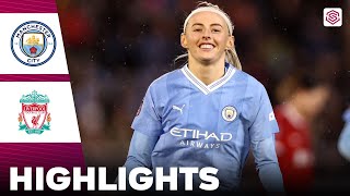 Manchester City vs Liverpool  Highlights  FA Womens Super League 21012024 [upl. by Adnilev146]