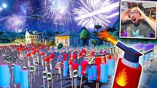 MÁS DE 10000 PETARDOS Y REVIENTO EL PUEBLO 💥  Fireworks Mania [upl. by Ayyidas556]