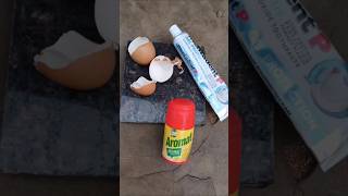 Skin Care With Egg Shells Aromat amp Mentadent funny youtube funnyshorts youtubeshorts diy [upl. by Nylessoj]