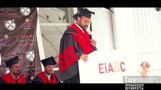 EiABC Commencement Speech 2018 July 08 2018 By Dr Zegeye Cherenet part two [upl. by Attenehs]