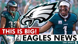 Philadelphia Eagles Get GREAT NEWS After MUCHNEEDED WIN vs Cleveland Browns [upl. by Nirret]