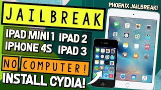 New How to Jailbreak iPad Mini iPad 2 iPad 3 iPhone 4s NO Computer Needed  Phoenix Jailbreak [upl. by Barcot138]