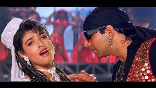 Tu Cheez Badi Hai Mast Mast 4K Raveena Tandon Akshay Kumar  Udit Narayan Kavita K  Mohra Song [upl. by Phyllida430]