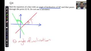 GR Q4 Angle of Inclination and Eqn of lines Geometry Revision [upl. by Nerok462]