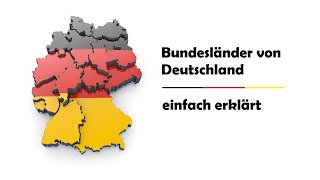 Bundesländer von Deutschland  einfach erklärt [upl. by Janeczka121]