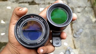 Basic Comparison between prosumer Nikon P100 and Sony Carl Zeiss [upl. by Lahsram659]