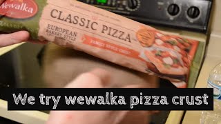 Trying Wewalka Pizza Crust [upl. by Barbara-Anne]