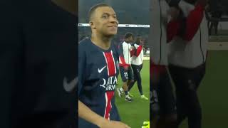 Kylian Mbappe says his final goodbyes to the Parc des Princes 👋 [upl. by Ymor729]