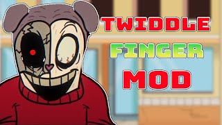 Friday Night Funkin Twiddlefinger Mod Good amp Bad Ending [upl. by Eilasor378]