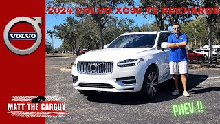 Is the 2024 Volvo XC90 T8 Recharge the ultimate luxury plug in hybrid Review and drive [upl. by Aliekat]