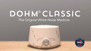 Yogasleep Dohm Classic White The Original White Noise Sound Machine Soothing Natural Sounds [upl. by Adelric398]