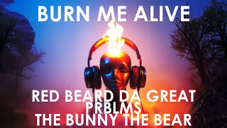 Burn Me Alive  Red Beard Da Great feat PRBLMS and The Bunny The Bear Lyric Video [upl. by Clerk]