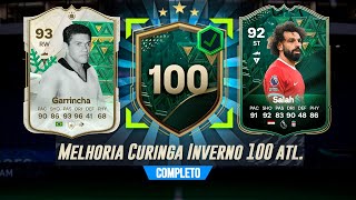 FIZ O NOVO MELHORIA de 100 ATL no CORINGAS DE INVERNO com GARRINCHA SALAH E VALE ou é SCAM  FC24 [upl. by Rovaert]