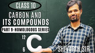 CARBON amp ITS COMPOUNDS PART 9  HOMOLOGOUS SERIES  CLASS 10 [upl. by Eeliab]