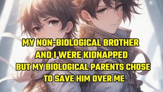 My NonBiological Brother and I Were Kidnapped But My Biological Parents Chose to Save Him Over Me [upl. by Ellennod]