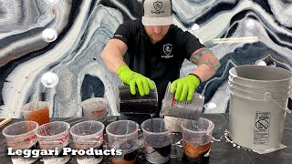 The Ultimate Guide To Installing An Epoxy Countertop  Step By Step Explained  Leggari Stone Kit [upl. by Cavit]