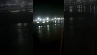 Kempegowda International Airport Bengaluru night time landing view Amazing 👏 🤩 [upl. by Amary]