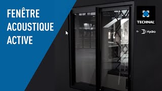 INNOVATION La fenêtre acoustique active by Technal [upl. by Vacuva287]