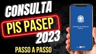 💸 LIBERADO Como Consultar VALOR do PISPASEP 2023 ABONO SALARIAL  PASSO A PASSO pelo APLICATIVO [upl. by Brighton]