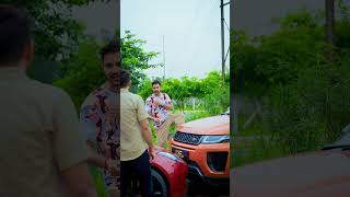 2 भाई दोनों तबाही Jaguar vs Range Rover🦁shorts [upl. by Attenyt]