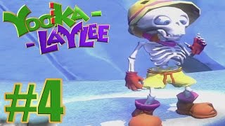 Yooka  Laylee Gameplay Walkthrough Part 4  100  Walkthrough [upl. by Atiluap]