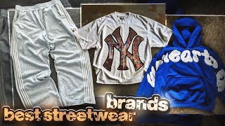 BEST STREETWEAR CLOTHING BRANDS TO BUY FROM IN 2024 [upl. by Nyledaj602]