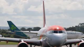 A330 OF AER LINGUS TO ORLANDO TAKEOFF [upl. by Anetsirk]