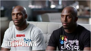 Devin and Jason McCourty reunited in Foxboro  NFL Countdown [upl. by Nueoras]