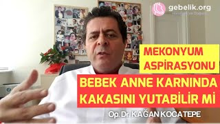 Bebeğin ilk dışkısını rahimde doğmadan yapması quotbebeğin kakasını yutmasıquot mekonyum aspirasyonu [upl. by Koral168]