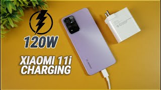 Xiaomi 11i HyperCharge Charging Test ⚡⚡⚡ 120W HyperCharge ⚡⚡⚡ [upl. by Anoy]