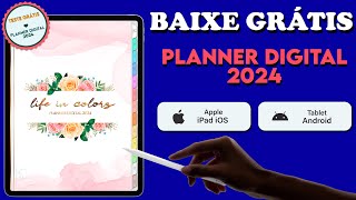 Planner Digital Grátis 2024 para Tablet Android e iPad plannerdigital tabletsamsung tabs6lite [upl. by Terrence]