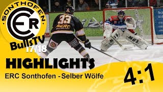 ERC Sonthofen vs Selber Wölfe 24112017  Highlights  ERC Sonthofen [upl. by Diarmuid]