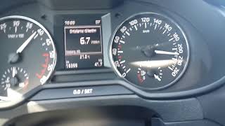 Skoda Octavia 16 Tdi DSG Optimal Top Speed [upl. by Edora915]