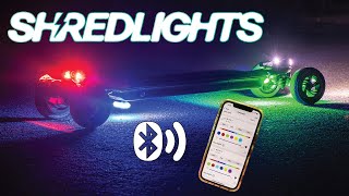 SHREDLIGHTS Smart Lights Review  Bluetooth GameChanger [upl. by Ternan757]