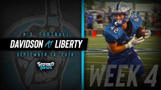 HS Football  Hilliard Davidson at Olentangy Liberty 91418 [upl. by Howlond]