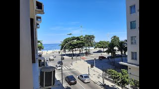 Apartamento conjugado para alugar 50mts da praia  Copacabana  Rio de JaneiroRJ AP2204 [upl. by Ocirled371]