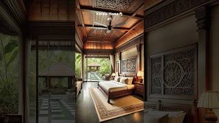 Kerala Home 🏠1️⃣Elegant Kerala Bedroom with Stunning Outdoor ViewHH Decors [upl. by Orimlede]