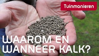 Waarom gebruik je kalk in de tuin  Winter  Tuinmanieren [upl. by Eiramave]