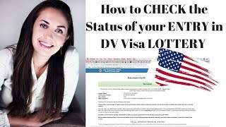 How to check the DV Visa Lottery Status 2019 [upl. by Aicac]