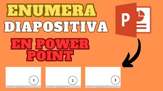 Como Poner El Numero de Diapositivas en Power Point 2024 [upl. by Cob529]