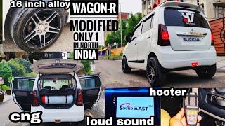 WagonR 2012 modification to Top Model in cheapest price with CNGalloyrepaintWAGONR MODIFICATION [upl. by Seravaj701]