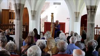 Harpist Regina Ederveen plays Allegro by Naderman on Erard harp [upl. by Timmie]