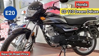 2023 New ReLaunch Honda CD110 Dream DLX OBD2 Detailed Review  On Road Price Mileage Features [upl. by Tawsha]