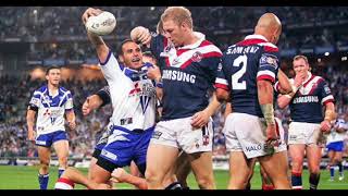 NRL 2004 Grand Final  Sydney Roosters VS Canterbury Bankstown Bulldogs 2GB 873 Call [upl. by Maillil]