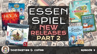 Essen Spiel 2024 New Releases – 1st Impression Part 2 [upl. by Ieluuk536]